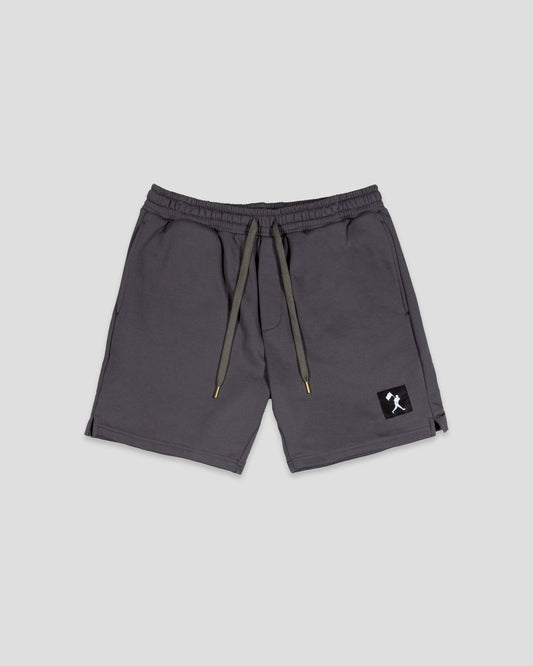 Play Hard Comfort Sweat Shorts (Charcoal) - Youth - Baseballism Online