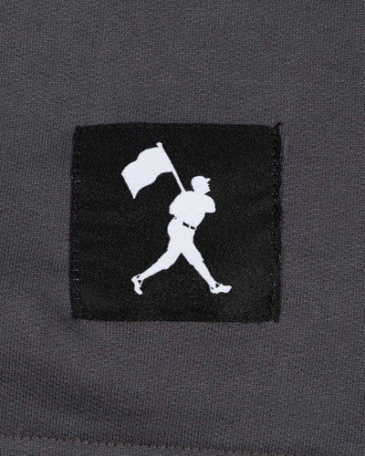 Play Hard Comfort Sweat Shorts (Charcoal) - Youth - Baseballism Online