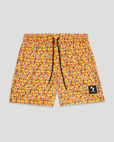 Candy Corn Mesh Shorts - Baseballism Online
