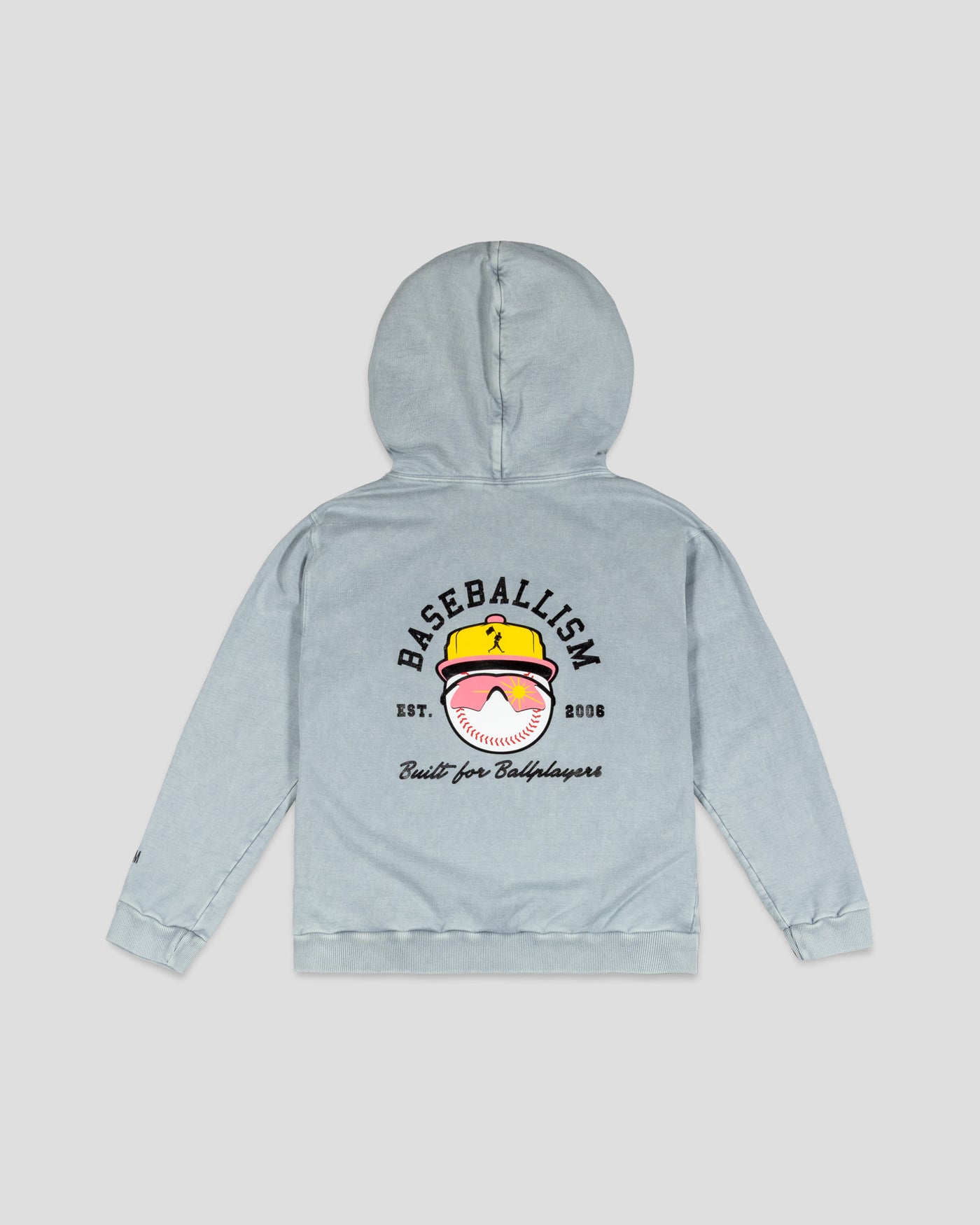 Happy Place Hoodie (Charcoal) - Youth - Baseballism Online