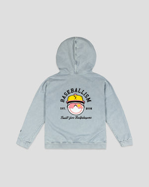 Happy Place Hoodie (Charcoal) - Youth - Baseballism Online