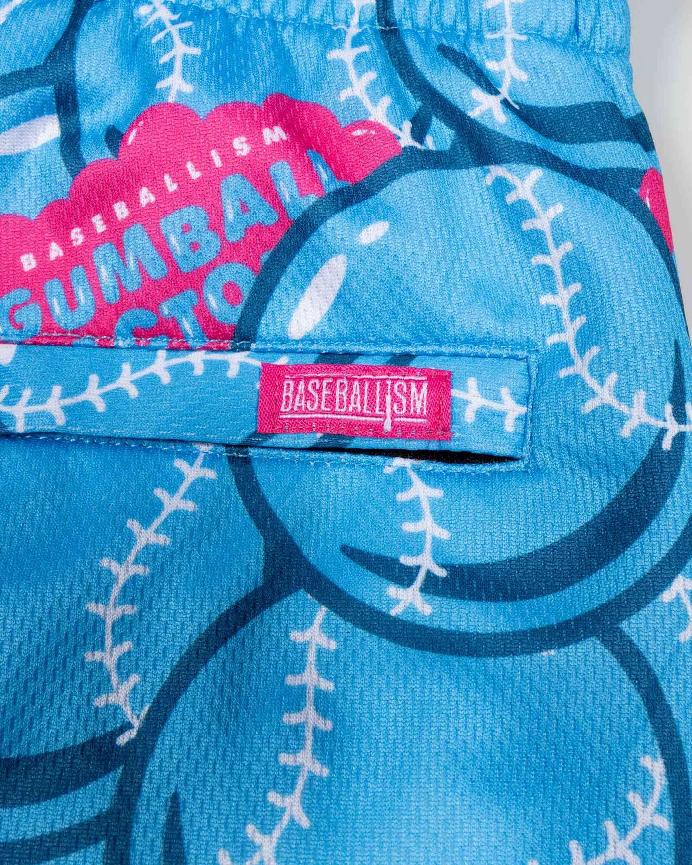 Gumball Factory Diamond Air Mesh Shorts - Light Blue - Baseballism Online