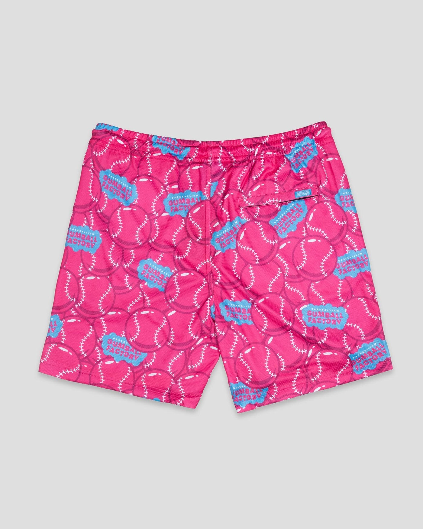 Gumball Factory Diamond Air Mesh Shorts - Pink - Baseballism Online