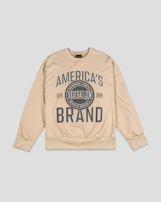 America's Brand Crewneck - Baseballism Online