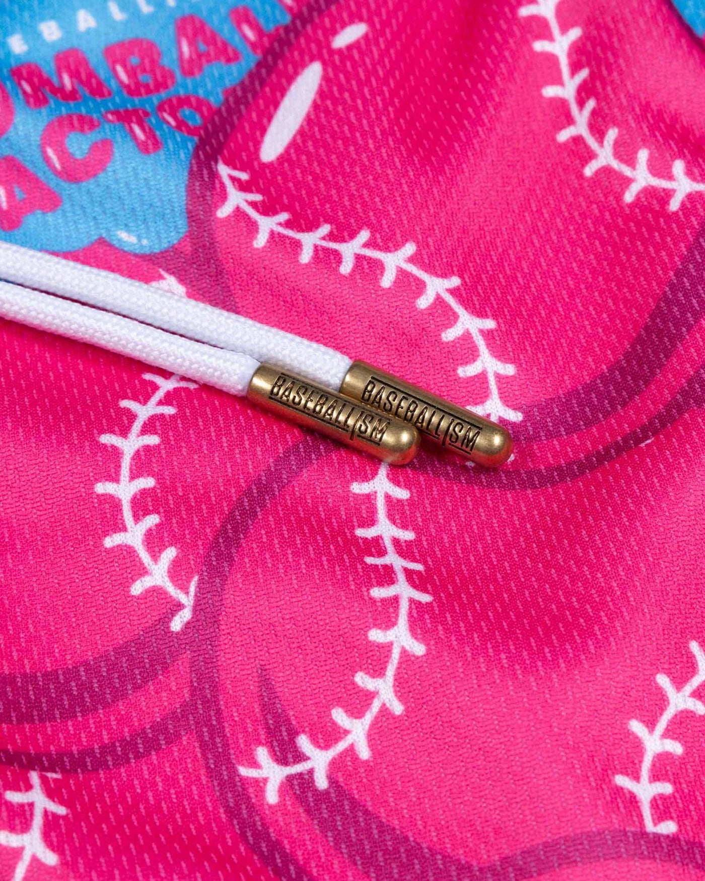 Gumball Factory Diamond Air Mesh Shorts - Pink - Baseballism Online