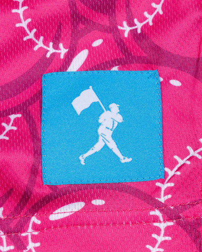 Gumball Factory Diamond Air Mesh Shorts - Pink - Baseballism Online