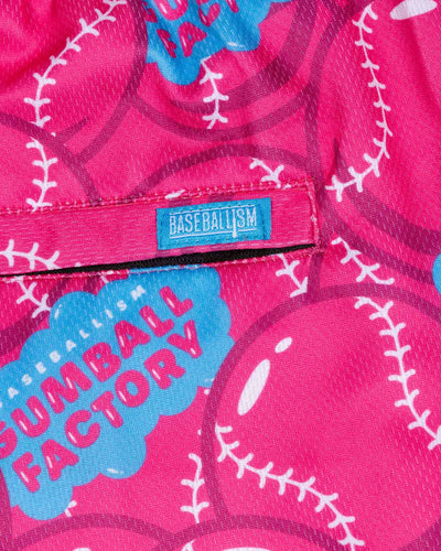 Gumball Factory Diamond Air Mesh Shorts - Pink - Baseballism Online
