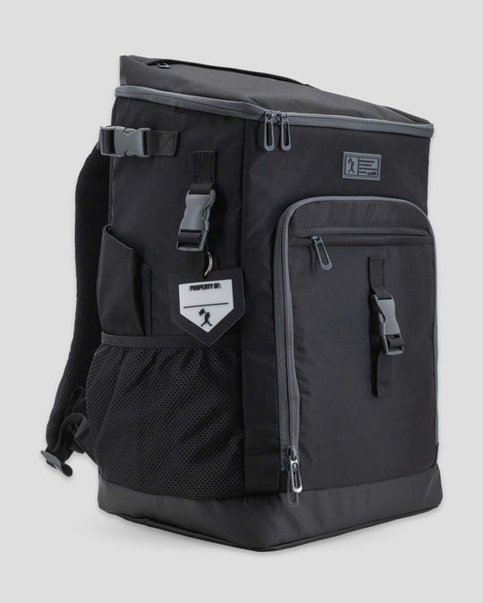 Ronin Baseball Equipment Backpack - Shimmer Black | Baseballism Online
