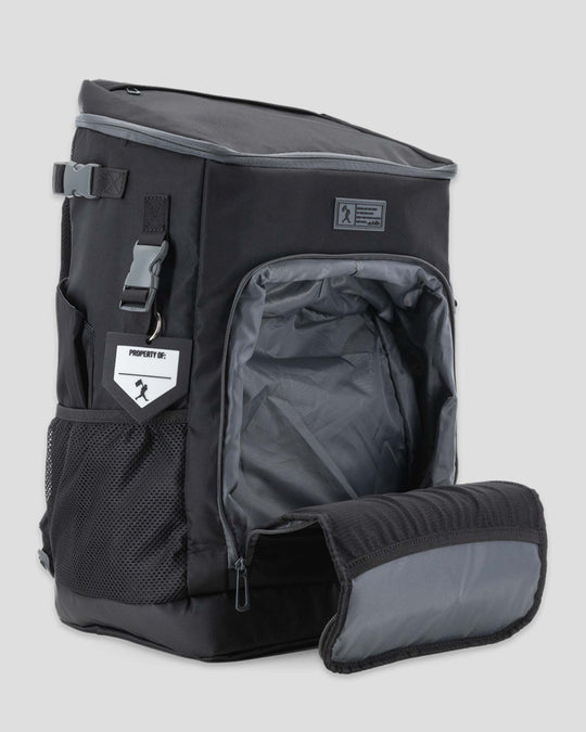 Ronin Baseball Equipment Backpack - Shimmer Black | Baseballism Online