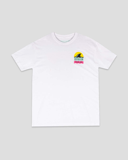 Shark Attack T-Shirt (White) - Baseballism Online