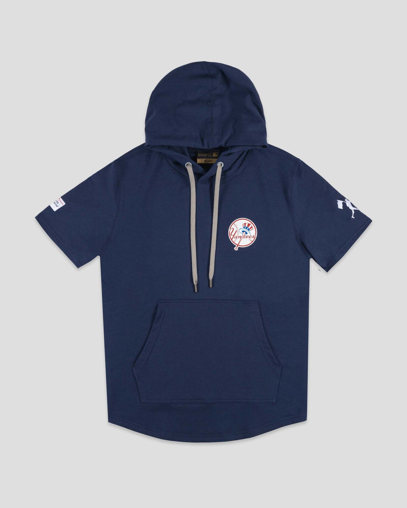 Short Sleeve Hoodie New York Yankees