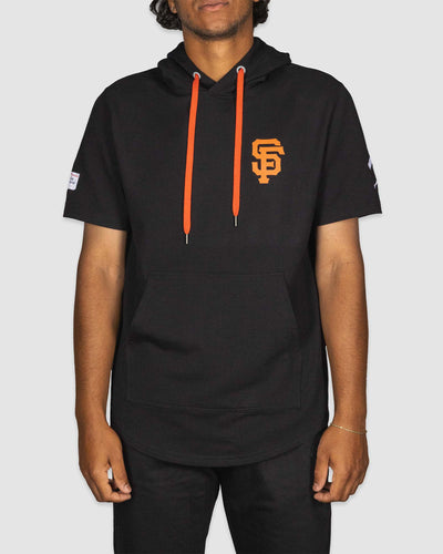 Short Sleeve Hoodie - San Francisco Giants - Baseballism Online