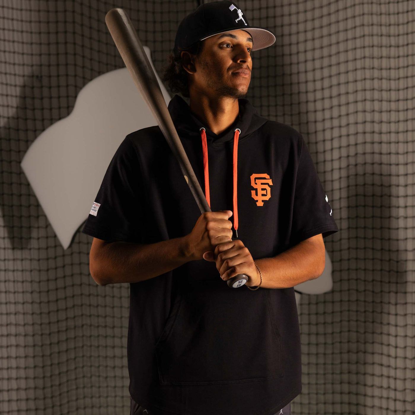 Short Sleeve Hoodie - San Francisco Giants - Baseballism Online
