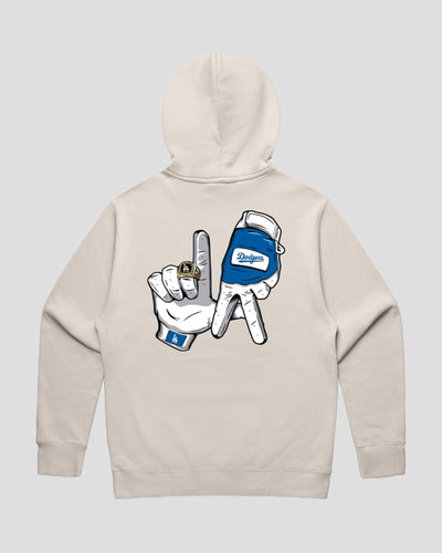 LA Gloves '24 World Series Edition Relaxed Fit Hoodie - Los Angeles Dodgers (PREORDER SHIP DATE 1/16/2025) - Baseballism Online