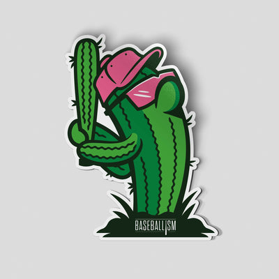 Swinging Cactus Sticker
