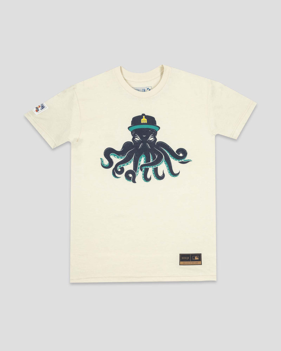 Mariners Monster T-Shirt (Cream) Seattle Mariners Baseballism