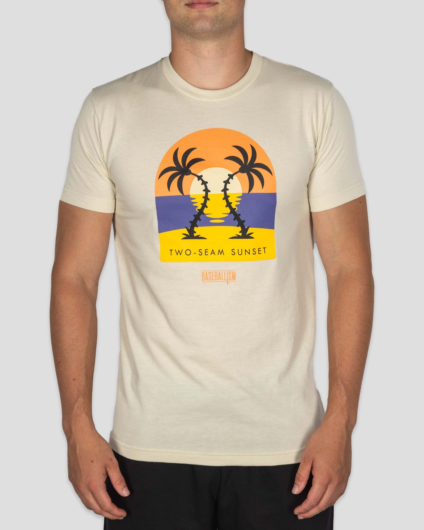 Two Seams Sunset - Cream - Baseballism Online