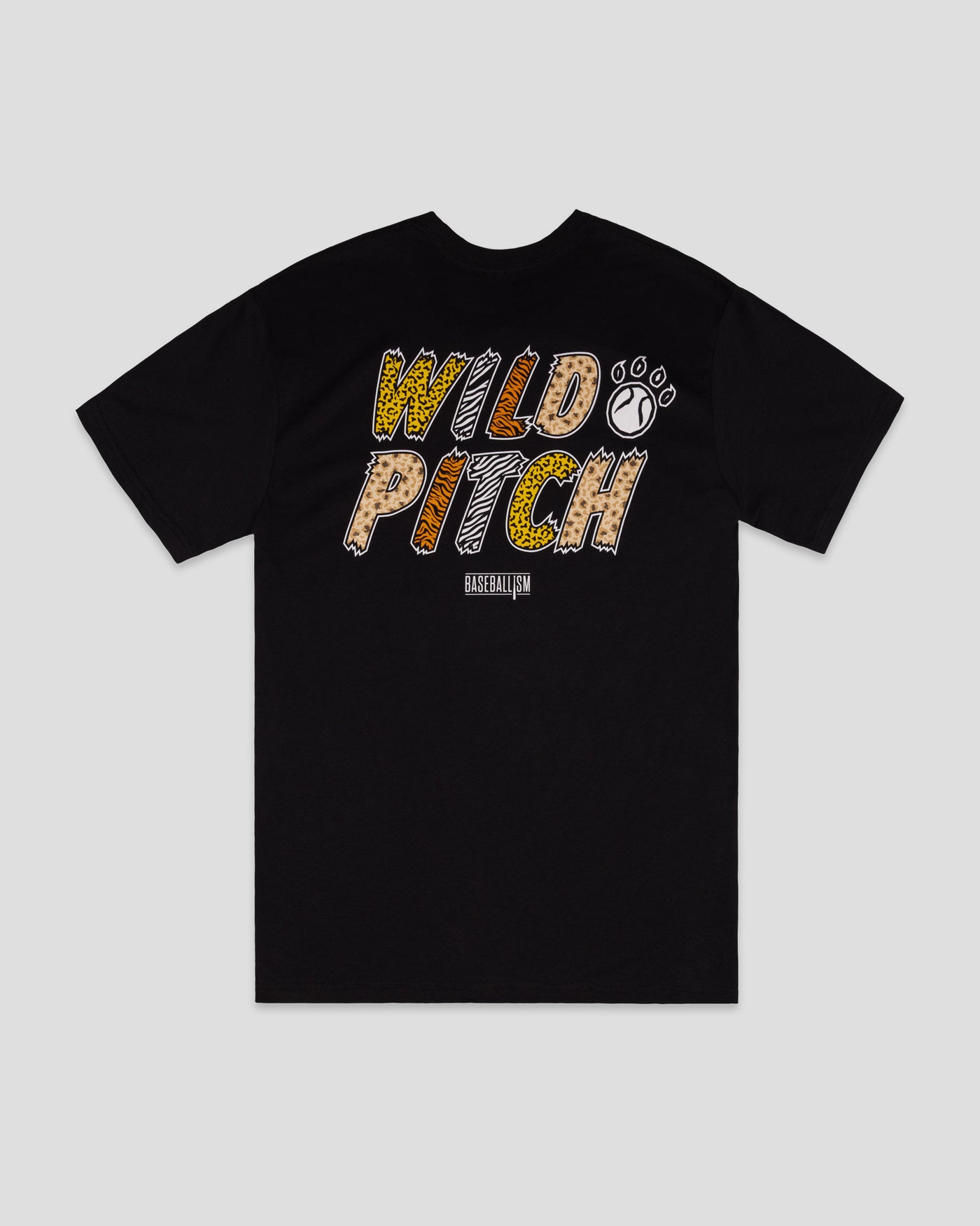 Wild Pitch T-Shirt - Black - Baseballism Online