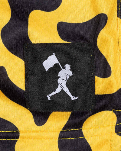 Wild Pitch Diamond Air Mesh Shorts - Cheetah - Baseballism Online