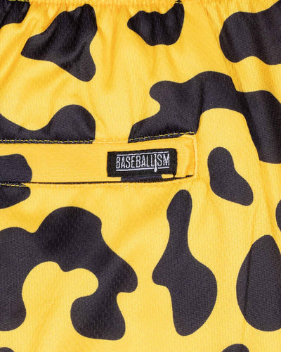 Wild Pitch Diamond Air Mesh Shorts (Cheetah) - Youth - Baseballism Online