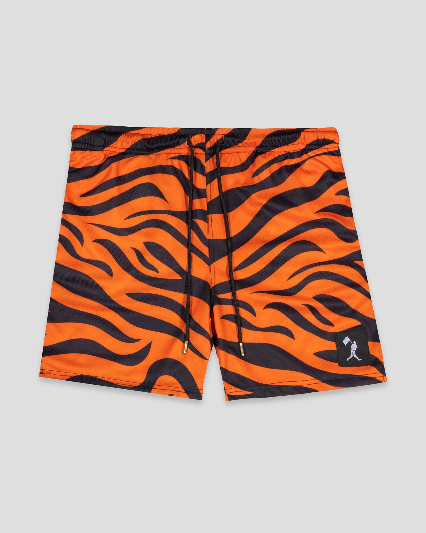 Wild Pitch Diamond Air Mesh Shorts - Tiger - Baseballism Online
