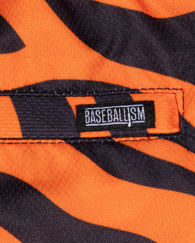 Wild Pitch Diamond Air Mesh Shorts (Tiger) - Youth - Baseballism Online