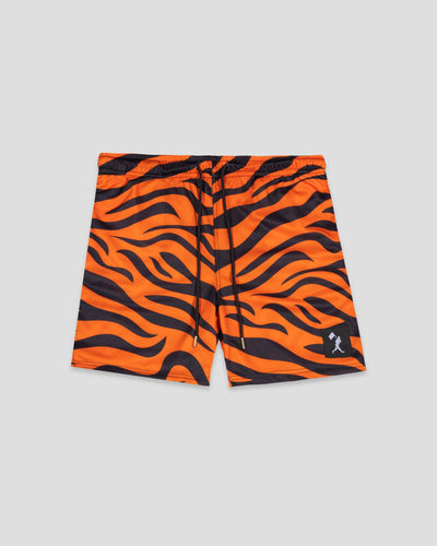 Wild Pitch Diamond Air Mesh Shorts (Tiger) - Youth - Baseballism Online