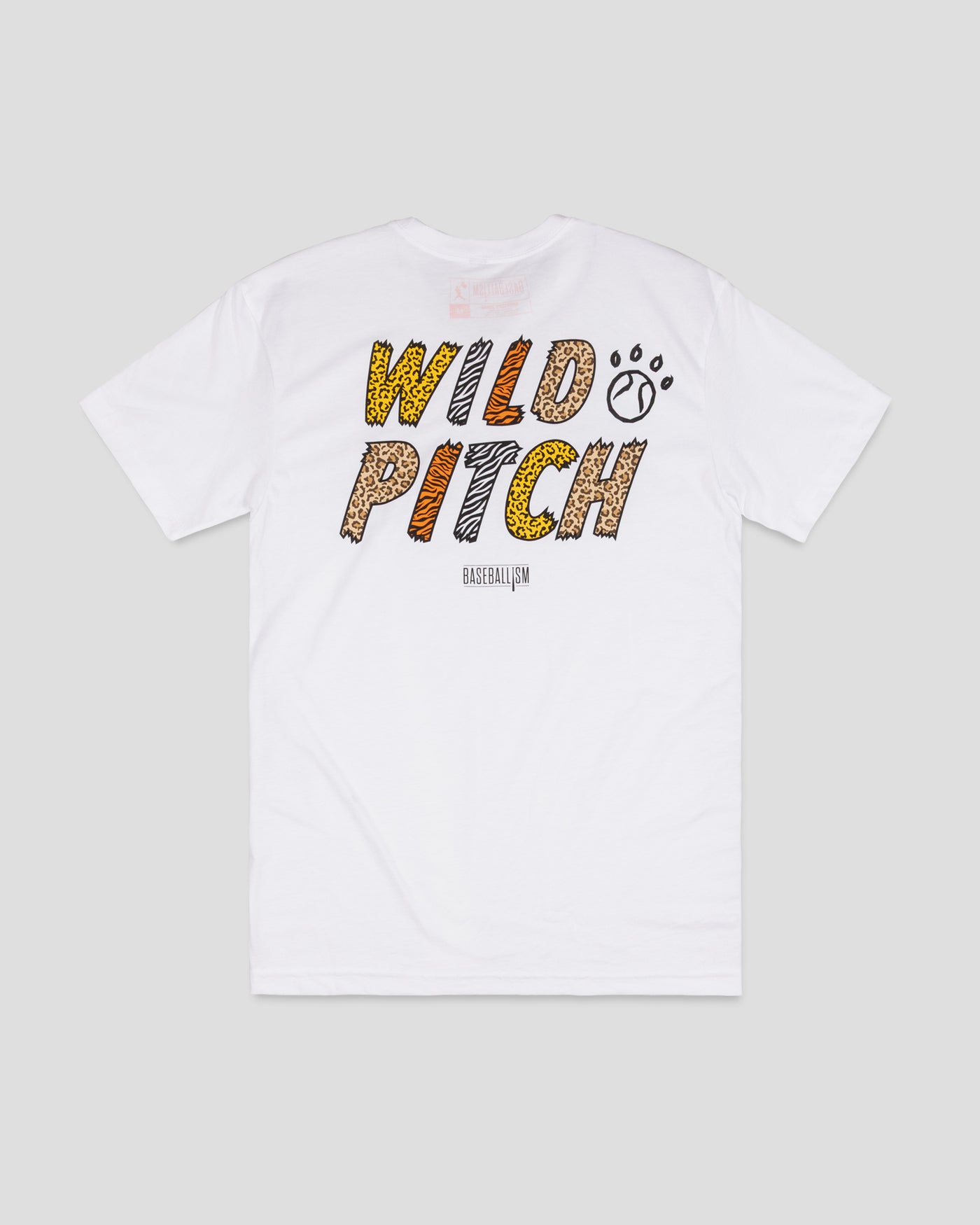 Wild Pitch T-Shirt - White - Baseballism Online
