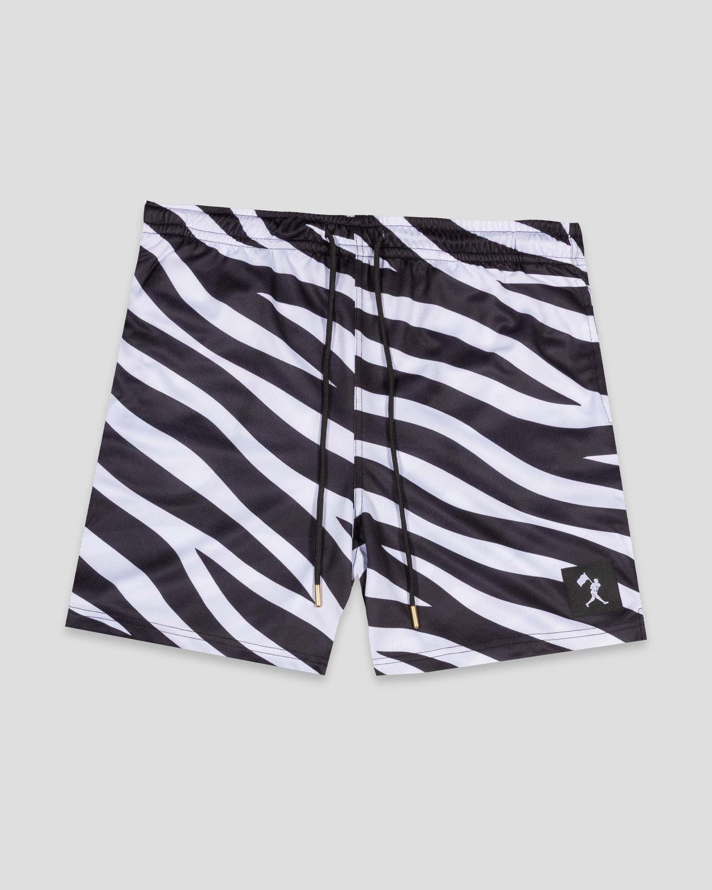 Wild Pitch Diamond Air Mesh Shorts - Zebra - Baseballism Online