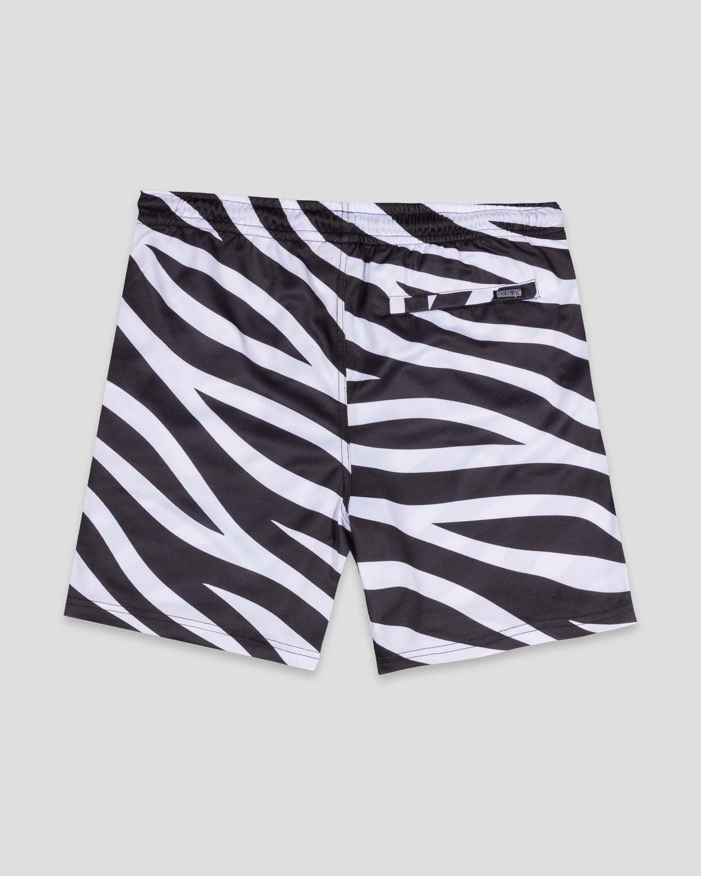 Wild Pitch Diamond Air Mesh Shorts - Zebra - Baseballism Online