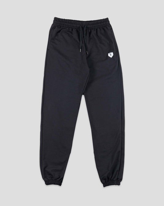 Women's Relaxed Fit Comfort Sweatpants - Black - Baseballism Online