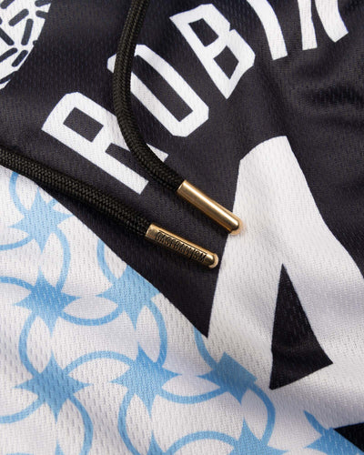 Jackie Robinson Patterned Diamond Air Mesh Shorts - Youth - Baseballism Online