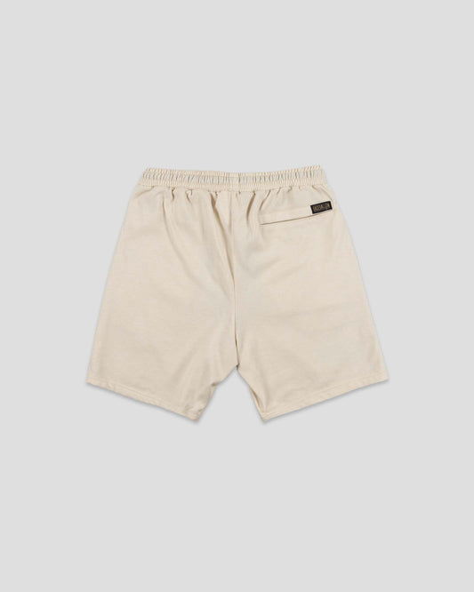 Play Hard Comfort Youth Sweat Shorts - Cream - Baseballism Online