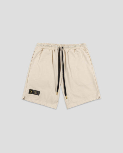 Play Hard Comfort Youth Sweat Shorts - Cream - Baseballism Online