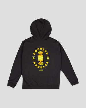 Doubles and Bubbles Hoodie (Banana) - Youth - Baseballism Online