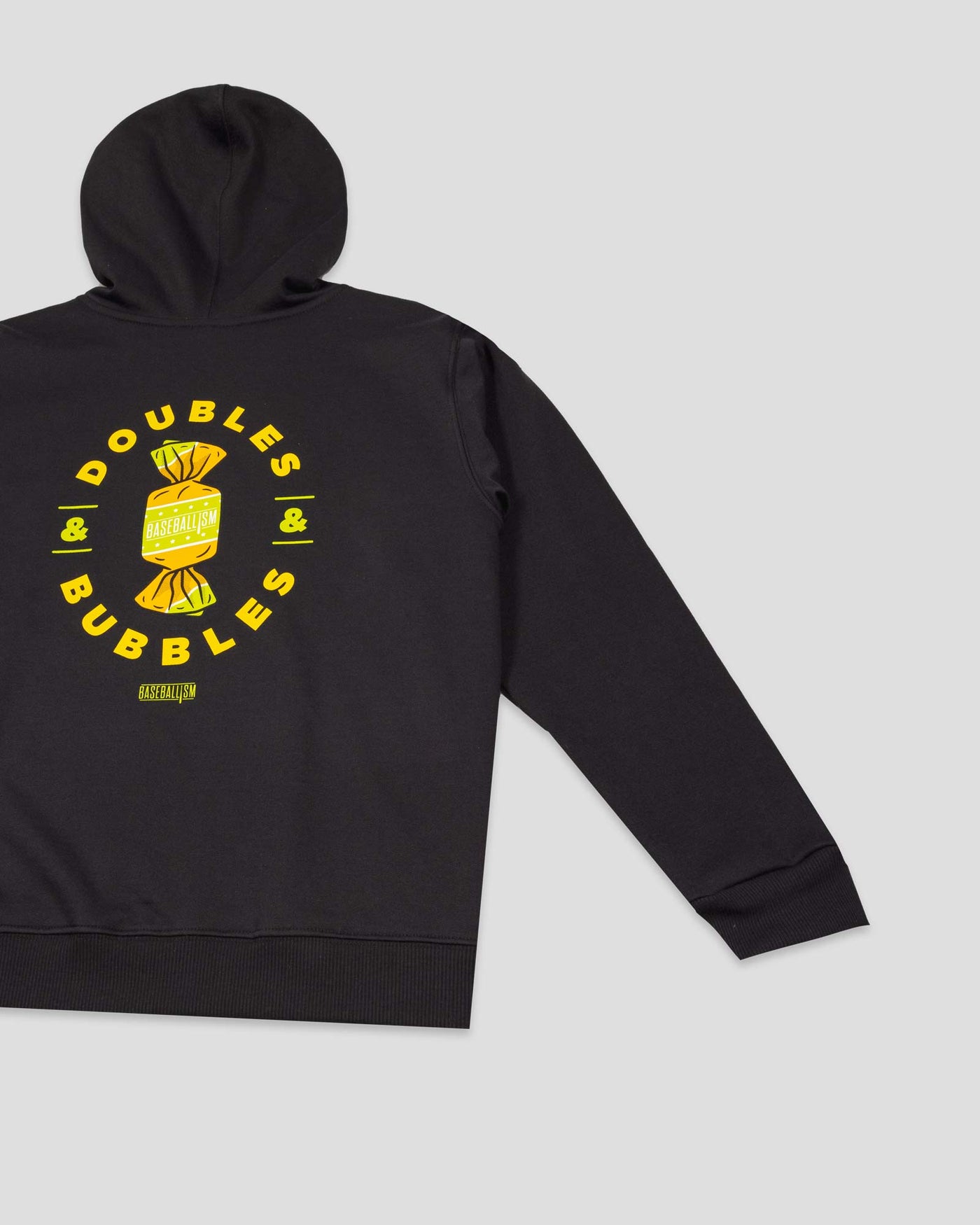 Doubles and Bubbles Hoodie (Banana) - Youth - Baseballism Online