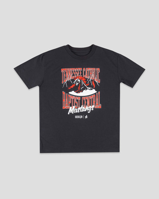 Tennessee Catholic Baptist Central Youth (Black) - Baseballism x Austin Schultz - Baseballism Online