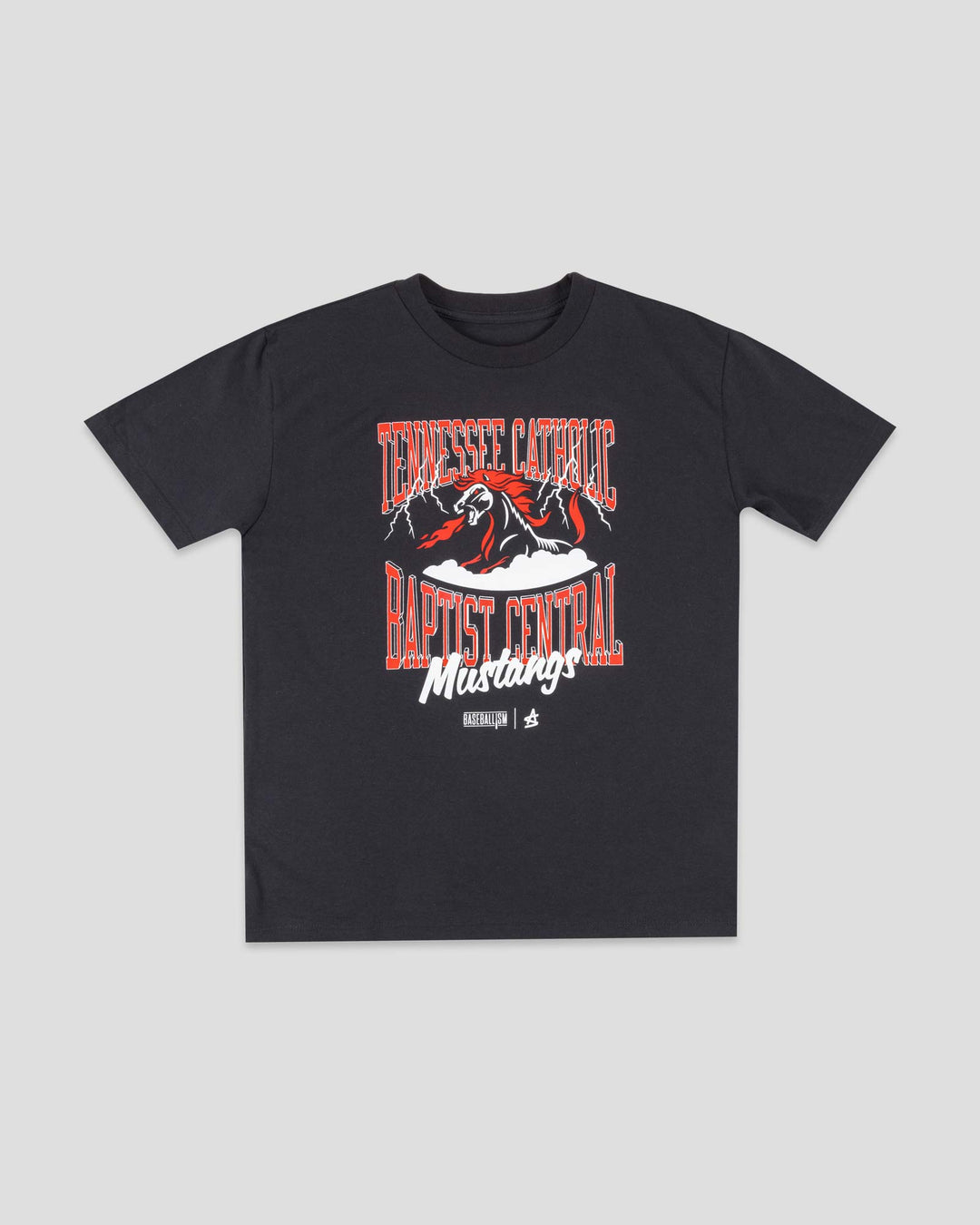 Tennessee Catholic Baptist Central Youth (Black) - Baseballism x