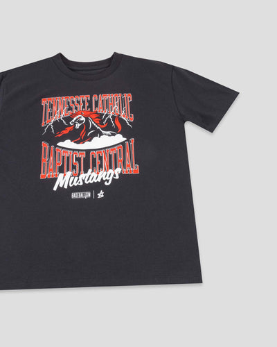 Tennessee Catholic Baptist Central Youth (Black) - Baseballism x Austin Schultz - Baseballism Online