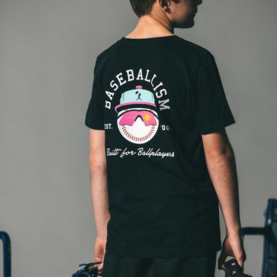 Yuvi Branded T-Shirt (Black) - Youth