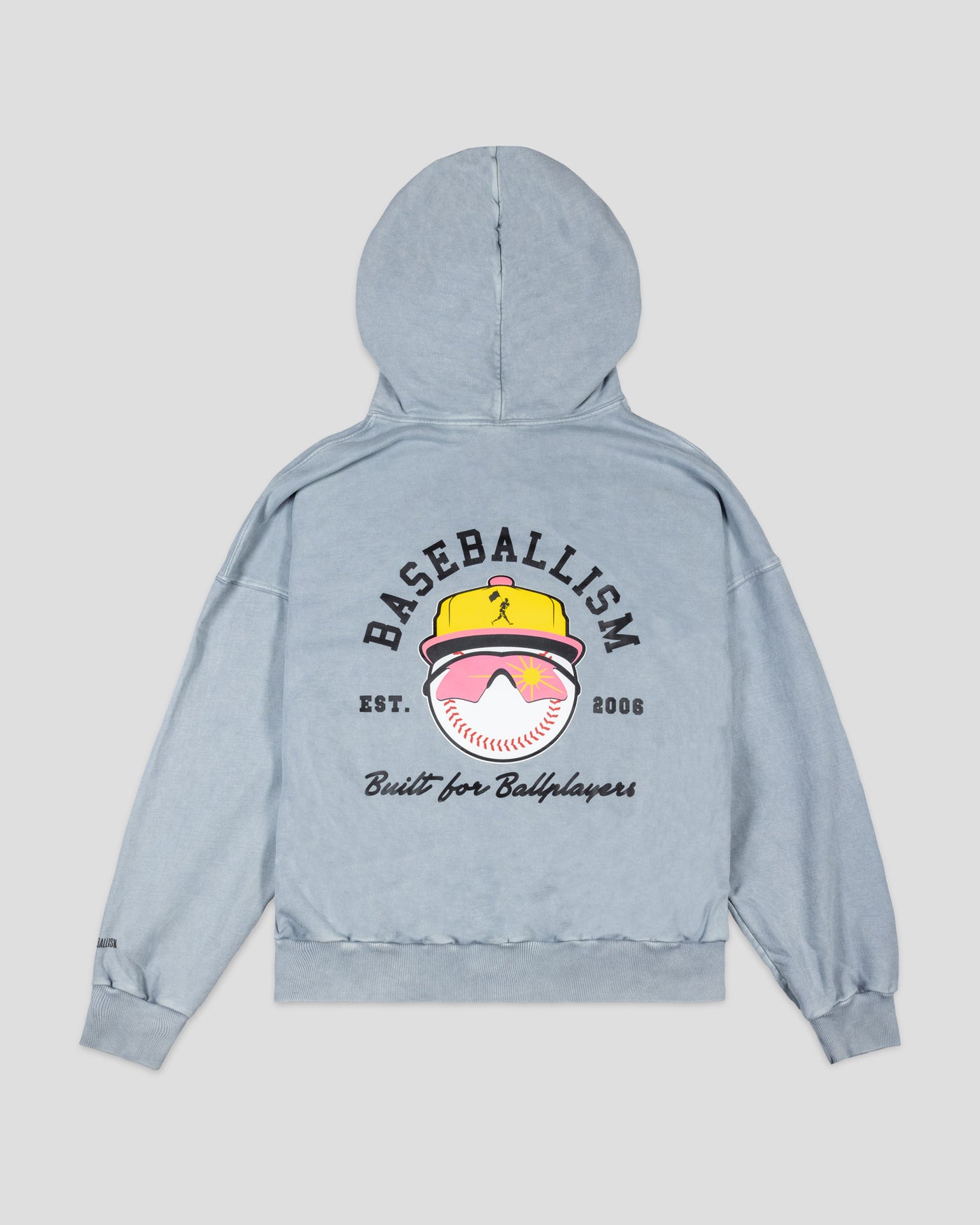 Happy Place Hoodie - Charcoal - Baseballism Online