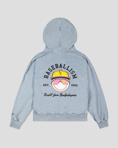 Happy Place Hoodie - Charcoal - Baseballism Online