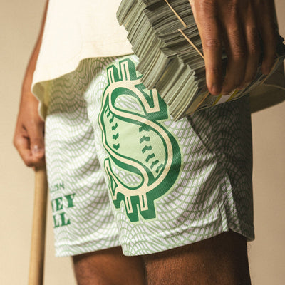 Money Ball Diamond Air Mesh Shorts