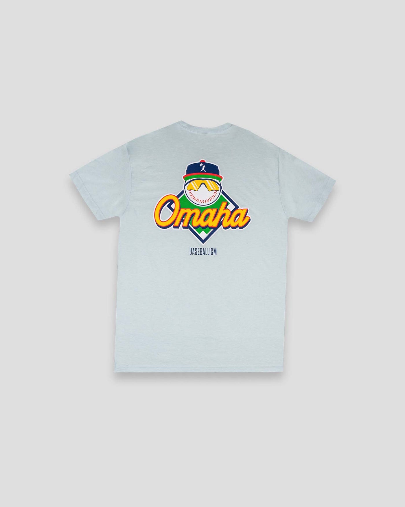 Happy Place Omaha T-Shirt (Ice Blue) - Youth