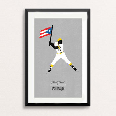 Swinging Flag 18x12 - Roberto Clemente Collection