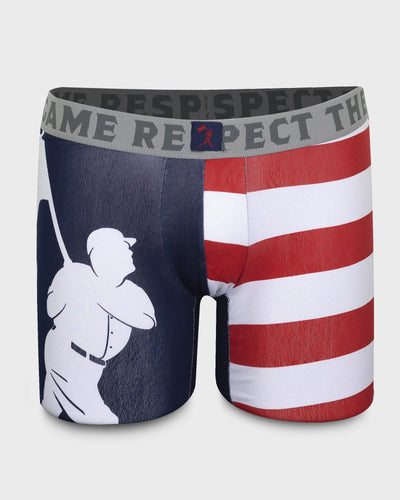 Flag Man Boxer Briefs - Red, White and Blue