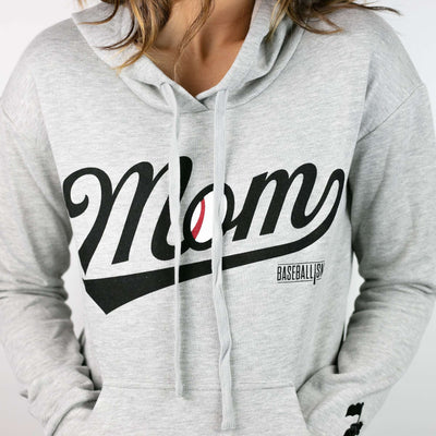 Sudadera con capucha para mujer Baseball Mom