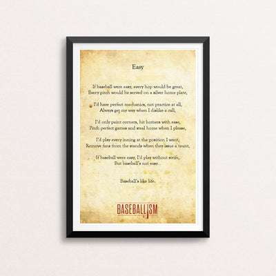 Easy 18x12 - Baseballism Online