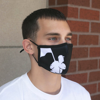 Pack de 2 máscaras de hombre con bandera - Unisex