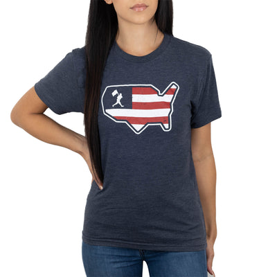 Ballplayer Nation - Camiseta de calentamiento para mujer 